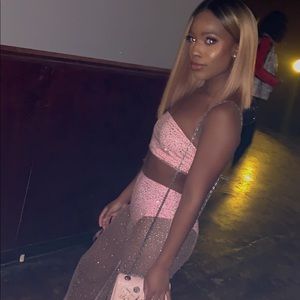 Pink Sparkly Boutique Set